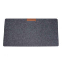 Felt Desktop Mouse Pad Keyboard Game Laptop Table Mat A4 Files Cover(3mm) A