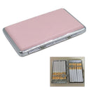 Womens Leather Cigarette Case Box 100's Hold For 14 100mm Cigarettes NEW#