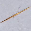 6pcs Golden Aluminum Double End Crochet Hook 2.0 - 7.0mm sp