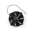 New F129025SU 90/80mm x25mm CPU Round Fan 12V 4Pin 0.38A