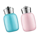 2x Double Wall Kids Cute Mug Stainless Wine Cup Insulate Outdoor Pink Blue