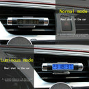 Mini LCD Light Digital Clock Thermometer Temperature Temp Clip Inter a1J Kw