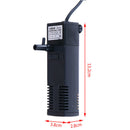 1pc mini internal filter submersible oxygen pump for aquarium water plant tankOZ