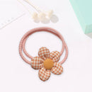 Flower Elastic Hair Bands Child Ponytail Holder Headband Hair Accessories A