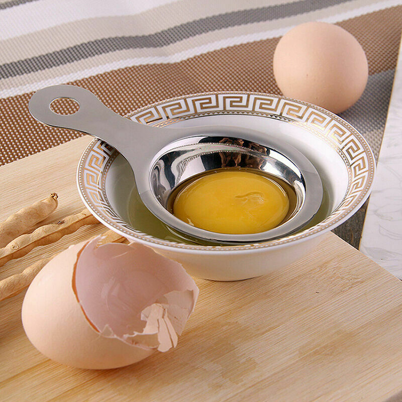 Stainless Steel Egg White Egg Yolk Separator Tool Kitchen Tool W6W2