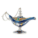 Chic Wishing Lamp Decorative Lamp Metal Craft Home Decor Jewelry Storage Box