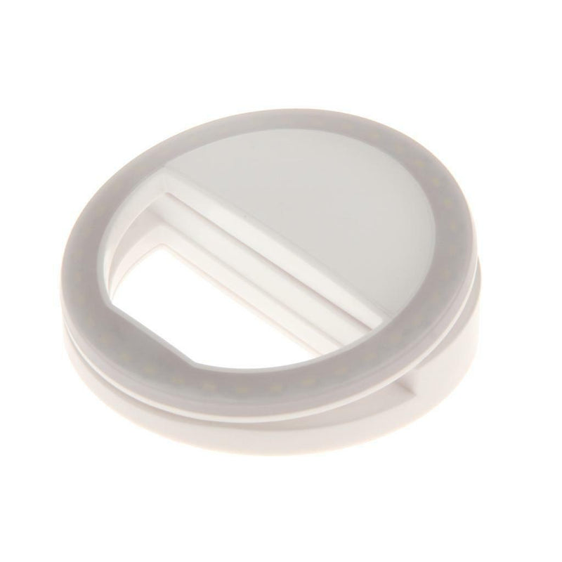 Universal Selfie LED Ring Flash Fill Light Clip-on Camera for Cellphone