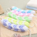 2 X Exfoliating Loofah Back Strap Body Shower Massage Sponge Scrubber Towel Set
