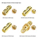 18pcs SMA Kits Connector Male Female Plug Antenna Converter Adapter Set Kit