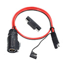 LP20 2 Pin Connector Male to SAE 2-Pin Cable Adapter Charger Cable