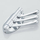 Coat Robe Wall Hook Wall Mounted Swing Triple Towel Hat Clothes Hook
