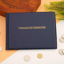 240 Grids PVC Coin Collection Book Money Holder Penny Storage Album (Blue) A