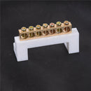 7 Positions Electric Cable Connector Screw Barrier Terminal Strip Bar  Z FT