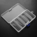 5 Compartments Fishing Lure Bait Hooks Tackle Waterproof Storage Box Case