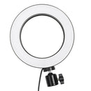 LED Selfie Ring Light Photo Live Stream Video Make Up Lamp Dimmable 8-inch for