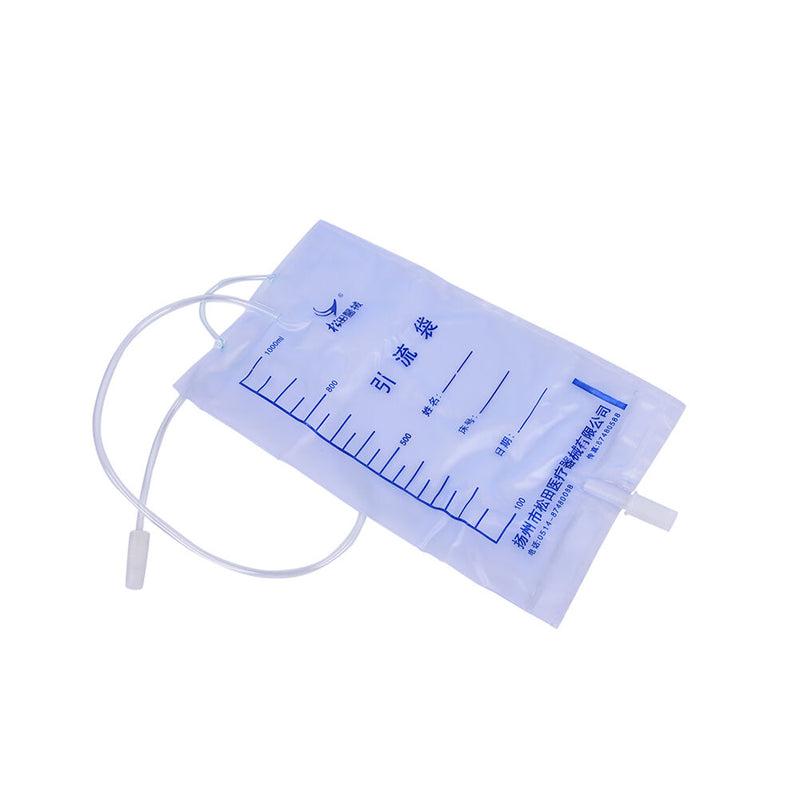 5Pcs Medical Disposable Urine Bag Male Drainage Bag 1000ML Urine Collector â„–[