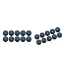 20pcs Non-Woven Fabric Mulch Rings Tree Shrubs Grass Barrier Mat 19.7''