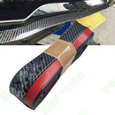 2.5M Car Front Bumper Spoiler Lip Splitter Valance Chin Protector Carbon Fiber