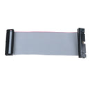 IDE 40 Pin Male to female pata hard drive hdd extensions'flat ribbon cable  C Nw