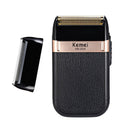 USB Electric Razor Beard Reciprocating Precision Grooming Trimmer for Men Black