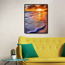 Evening Beach Full Drill Diamond Painting Rhinestone Cross Stitch Mosaic