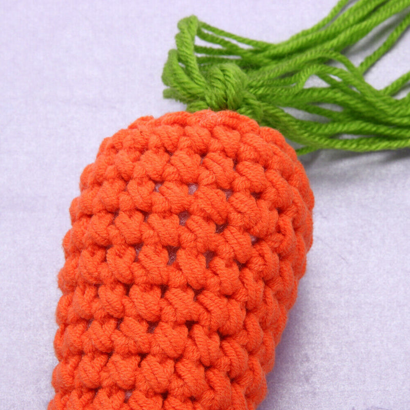 Newborn Baby Girls Boys Carrot Radish Crochet Knitted Photography Prop