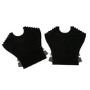 2x Black Velvet Necklace Pendant Jewellery Display Stand Show Case Holder X8H8