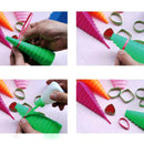 5Pcs Paper Quilling Border Buddy Bobbin Tower Quilled Creation Handmade Cra V3Z8