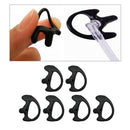 Middle Earplug 2.5 Cm 3 Pairs Left Headset For Kenwood Two Way Radio