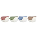 Dried Food Storage Sealed Box With Measuring Cup Plastic Kitchen Cereal Flo