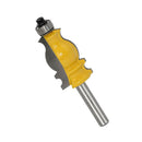 2Pcs/Set 8mm Shank Carpenter Small Furniture Molding Router Bit Milling Cutter