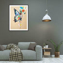 5D DIY Full Drill Square Diamond Painting Butterfly Embroidery Kit (FL006)