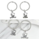 Wife 2 Pcs/set I Love My Husband Couples Keyring Fashion Couple Gifts Keychain