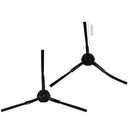 CEN540/CR120/Dibe X500 3-Arm Black Side Brushes Sweeper Robot Part 2pcs/set