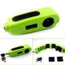 Motorcycle Brake Throttle Grip Scooter Handlebar Anti Theft Locks (Green)