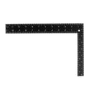 Teacher 0-30cm 0-20cm Measuring Range L Shaped Design Square Ruler Black P6J9