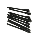 30x Silicone Gel Eyeglasses End Tips Ear Sock Tubes Replacement Brown