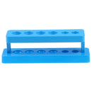 Plastic Laboratory Test Tube Rack 6 Holes Holder Support Burette Stand Shelf  BX