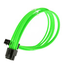 8-Pin ATX CPU ATX Green Sleeve 30CM Extension Cord Shalkds 2 Cable Comb ht CWG