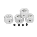 4Pcs Metal 6mm To 12mm Wheel Hex Hub Adapter for WPL 1634 JJRC MN RC Truck  W1C3