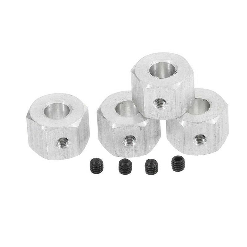 4Pcs Metal 6mm To 12mm Wheel Hex Hub Adapter for WPL 1634 JJRC MN RC Truck  W1C3