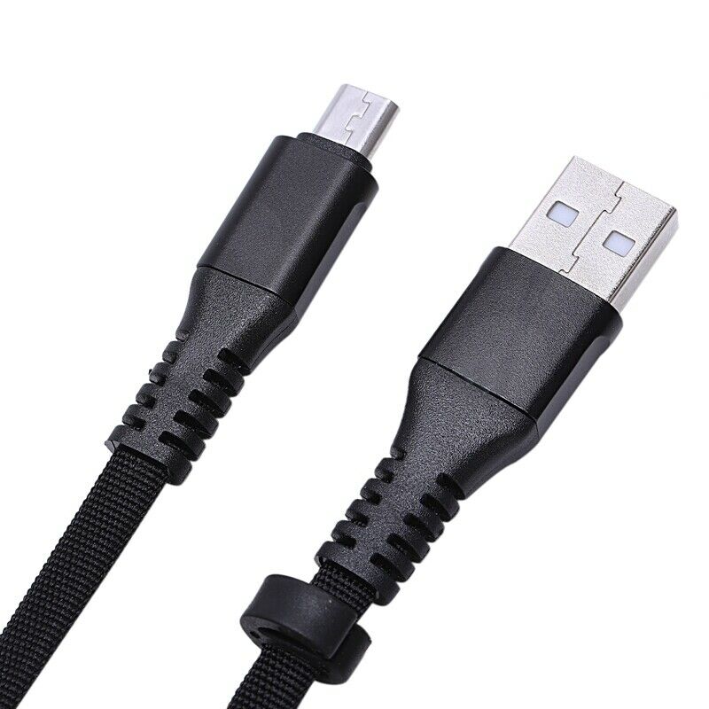 USB to Micro-USB Short Flat Charging Cable with Metal Connector for Android H9U1