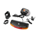Bicycle Turn Signal Brake Light Bike Warning Taillight with Electronic Horn