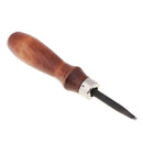 3 Sizes Leather Skiving Craft Groover DIY Edge Beveler Set with Wood Handle