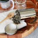 Stainless Steel Sealed Cans Travel Portable Storage Tank Small Tea Caddy Storage