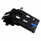 Cell Phone Pouch Case Belt Bag For Smartphone 5.5inch Black O2E7