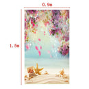 Sea Star Falling Flower Photo Background Cloth Backdrop Photographic Props