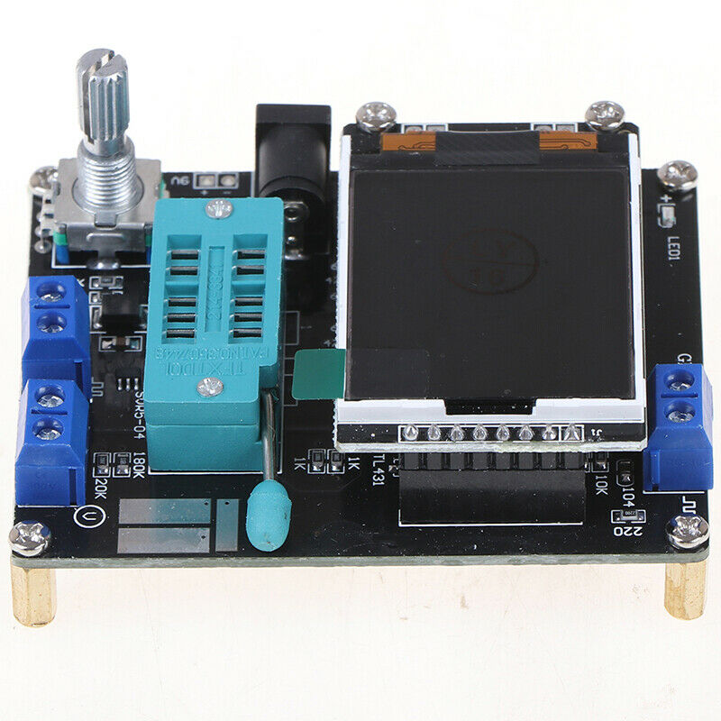 GM328A Assembled Transistor Tester LCR Diode ESR Capacitance MeterBX