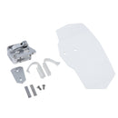 Adjust Clip On Windshield Extension Spoiler Wind Deflector Universal Motorcycle
