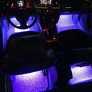 4 LED Strip Car SUV Interior RGB Atmosphere Decorative Light Neon Lamp 12V